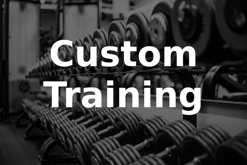 Custom Training