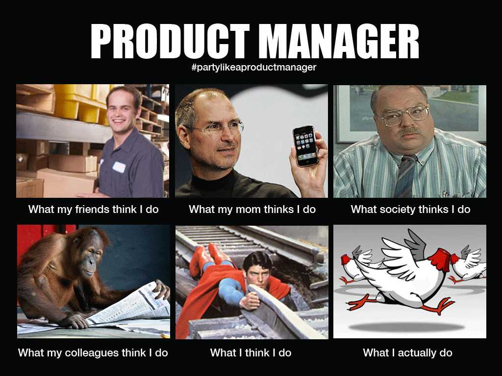 Product manager meme